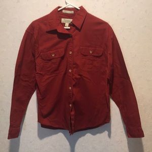Cabela’s Red Button Down Shirt